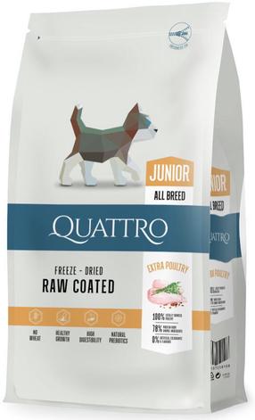 Kuiv koeratoit Quattro, kanaliha, 7 kg