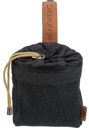 Maišelių šunų ekskrementams dėklas Trixie Be Nordic 32292, 10 cm x 10 cm juoda sp.