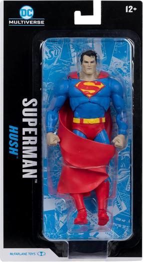 Mängukujuke, superkangelane McFarlane Toys Superman Hush 17557, 19 cm, sinine v./punane v.