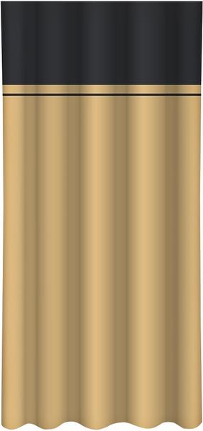 Naktinė užuolaida ZMH-141, garstyčių sp./grafito sp., 160 cm x 250 cm