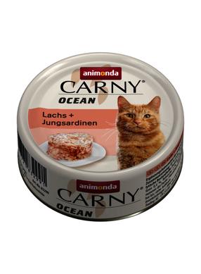 Šlapias kačių maistas Animonda Carny Ocean, žuvis, 0.08 kg