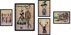 Paveikslas Wallity SET_078, 34 cm x 44 cm