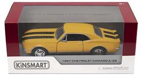 Rotaļlieta automašīna Kinsmart 1967 Chevrolet Camaro Z/28 KT5341, 1:37, melna krās./dzeltena krās.