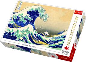 Pusle Trefl Hokusai 10521T, 68 cm x 48 cm, 1000 tk, mitmevärviline