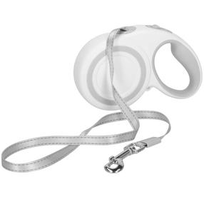 Automātiskā pavada Springos PA0257, balta krās., 0.2 - 5 m