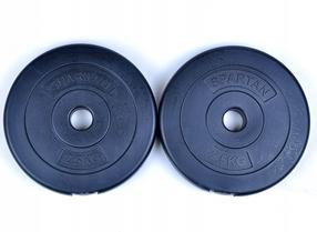 Diskinis svoris Spartan, 2 x 2.5 kg