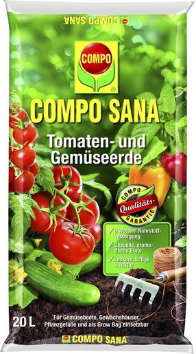 Muld tomatitele/kurkide jaoks Compo, 20 l