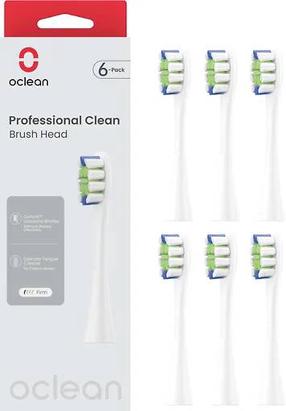 Elektrinio dantų šepetėlio galvutė Oclean P1C1 W06, 6 vnt.