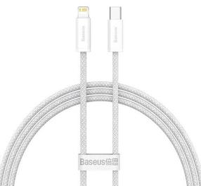 Кабель Baseus CALD000102, Lightning/USB-C, 200 см, белый цв., 20 Вт