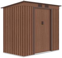 Sodo namelis Oregon, 121 cm x 201 cm x 176 cm, ruda sp.