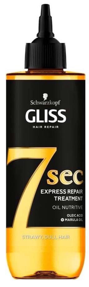 Matu kondicionieris Schwarzkopf Gliss 7sec Oil Nutritive, 200 ml