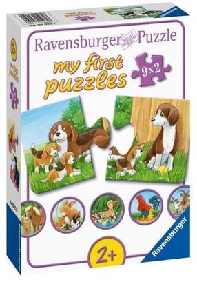 Dėlionė Ravensburger My First 05072, 18 cm x 10 cm, 18 vnt., įvairių spalvų
