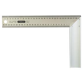 Угловая линейка Stanley 1-45-686, 300 мм, нержавеющая сталь, 45 град