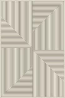 Kilimas vidaus Domoletti HUNTER, šviesiai ruda - ecru, 230 cm x 160 cm