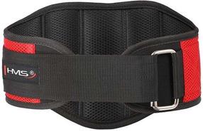 Raskejõustikurihm HMS Training Belt PA3449, must v./punane v., L