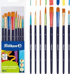 Teptukų rinkinys Pelikan Premium, sintetiniai, 8 vnt.