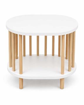 Staliukas Kalune Design PK-2109, balta sp., 30 cm x 45 cm x 43 cm