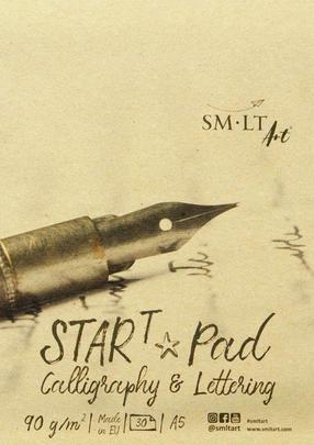 Jooneline paber Smiltainis Star Pad, A5, 90 g/m², valge v., 21 cm x 14.8 cm, 30 lk. tk.
