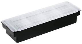 Pārtikas trauks Was, 0.75 l, 50 cm x 16 cm, balta krās./melna krās.