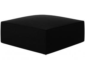 Pufas Micadoni Home Ruby Velvet, juoda sp., 93 cm x 93 cm x 40 cm