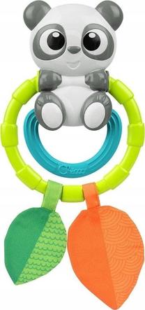 Barškutis, panda Chicco, įvairių spalvų