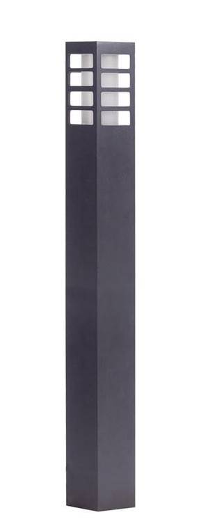 Pastatomas lauko šviestuvas Su-Ma Rado III 1, 18W, E27, IP54, tamsiai pilka sp., 8 cm x 75 cm
