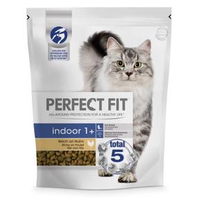 Sausas kačių maistas Perfect Fit Indoor, vištiena, 1.4 kg