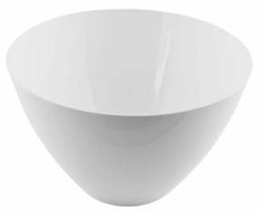 Serveerimiskauss Mori 2A Drop, Ø 28 cm, valge v., polükarbonaat