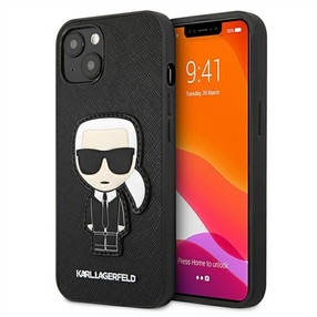 Telefoni ümbris Karl Lagerfeld KLHCP13SOKPK, must v., Apple
