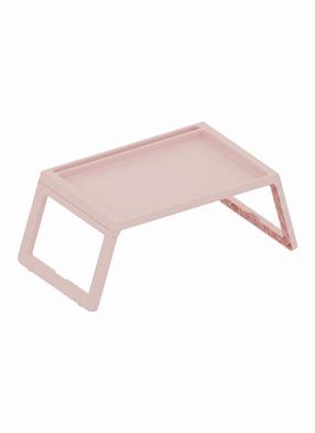 Klēpjdatora galds Kalune Design Lavine, 56 cm x 36 cm, 26.3 cm, rozā krās.