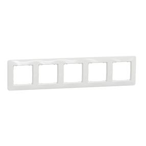 Rāmis 5PL Schneider Electric Sedna Design SDD311805, balts krās. 5 v.
