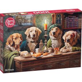 Dėlionė CherryPazzi Old Friends 30707, 50 cm x 70 cm, 1000 vnt., įvairių spalvų