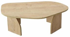 Kavos staliukas Kalune Design Nova, oak, 60 cm x 100 cm x 35 cm