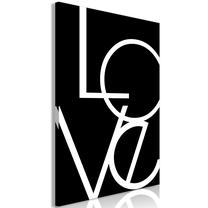Reprodukcija Artgeist Black And White: Love, m-a-0801-b-a, 20 cm x 30 cm