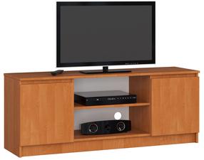 ТВ стол Akord RTV 2D 1P, коричневый цв., 40 см x 140 см x 55 см