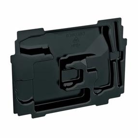Instrumentu kastes ieliktnis Makita 838038-3, 38 cm x 28.5 cm x 5 cm, melna krās.