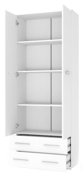 Spinta Lima, balta, 40 cm x 77 cm x 200 cm