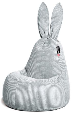 Кресло-мешок Mommy Rabbit Pure Feel Fit, светло-серый цв.
