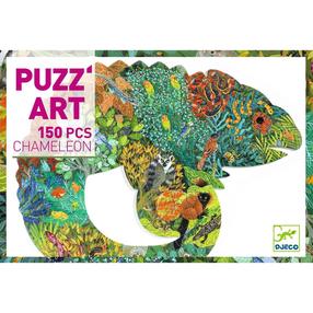 Пазл Djeco Puzz Art Chameleon, 48 см x 62 см, 150 шт., многоцветный