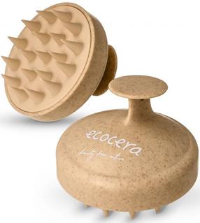 Kamm - pea masseerija Ecocera Medi Hair Booster, hele pruun v.