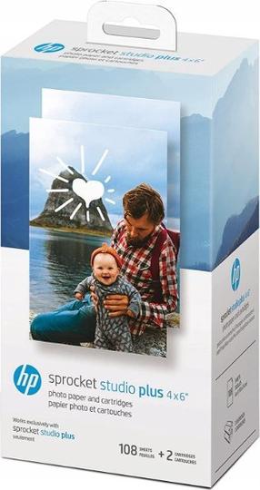Fotopaber HP Sprocket Studio Plus, 4x6