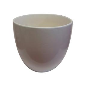 Lillepott Banga 100100161, keraamiline, Ø 30.5 cm, valge v.