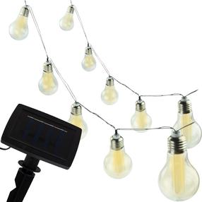 Spuldzīšu virtenes Top Gifts TG60455, 3.8 m, silti balta krās., 10 LED