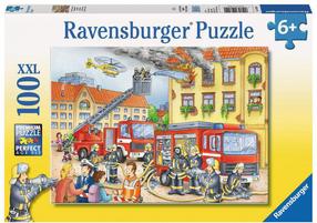 Dėlionė Ravensburger XXL Fire brigade 108220, 49 cm x 36 cm, 100 vnt., įvairių spalvų