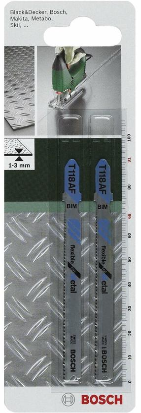 Набор пильных полотен Bosch BiM T 118 AF, 9.1 см, 2 шт.