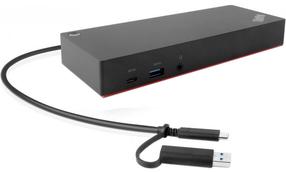Jungčių stotelė Lenovo Hybrid Dock 135W 40AF0135EU, juoda