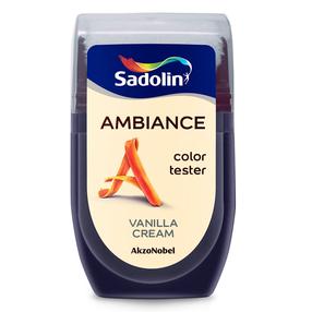 Krāsas toņa testeris Sadolin Ambiance Color Tester, vanilla cream krās., 0.03 l