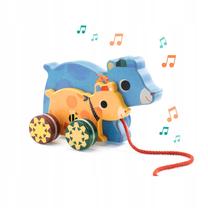 Traukiamas žaislas Djeco Gabi & Sam, 11.5 cm, įvairių spalvų