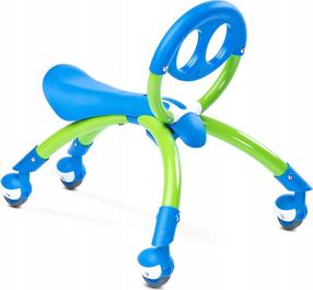 Paspiriamas dviratis Caretero Beetle, mėlynas/žalias