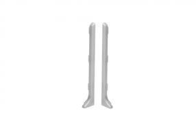 Grindjuosčių antgalis Cezar LP80, 1 cm x 8 cm x 0.5 cm, sidabro sp., 2 vnt.